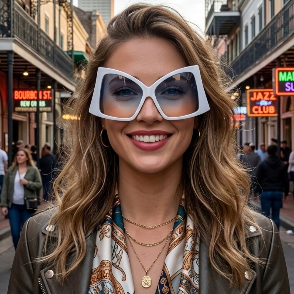 Hexxie Ultra White Sunglasses
